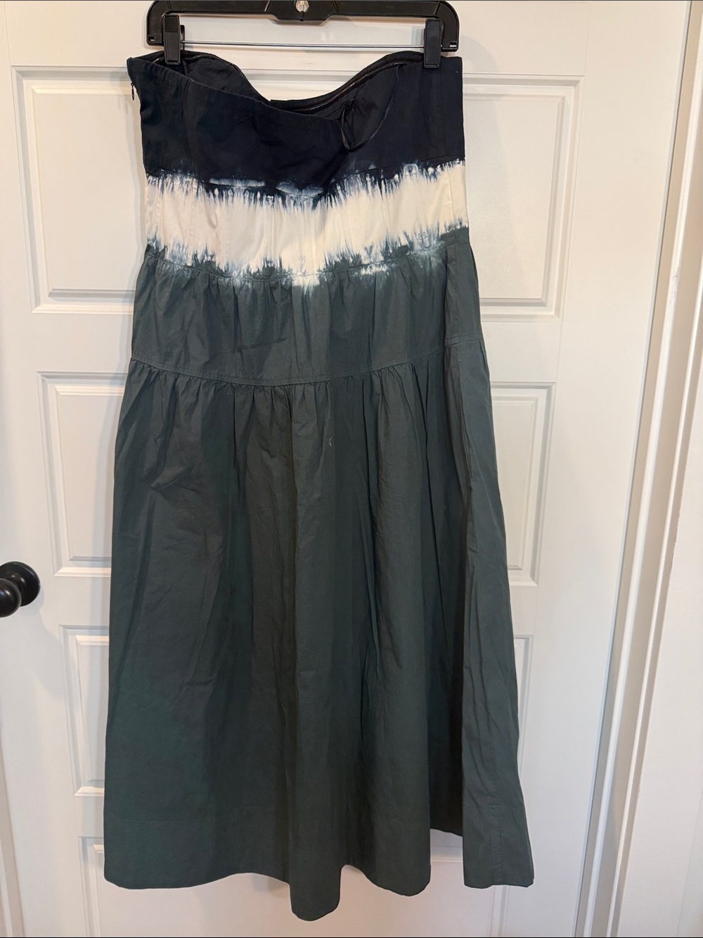 J crew Strapless drop-waist dress in dip-dye 14 - Picture 6 of 7